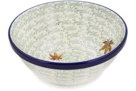 Polish Pottery Cereal Bowl Autumn Breeze