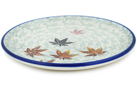 Polish Pottery Toast Plate Autumn Breeze
