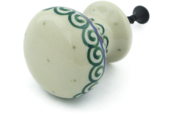 Polish Pottery Drawer knob 1-3/8 inch Light Hearted
