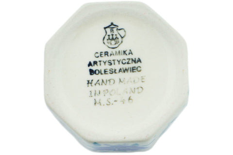 Polish Pottery Mini Pretzel Jar 3