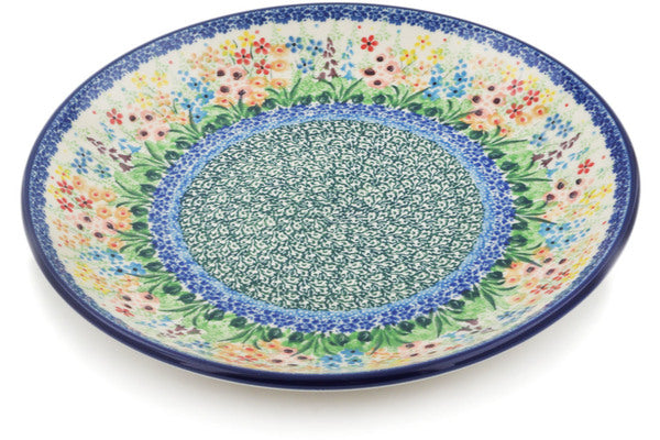 Polish Pottery 10½-inch Dinner Plate Colors Of The Wind UNIKAT