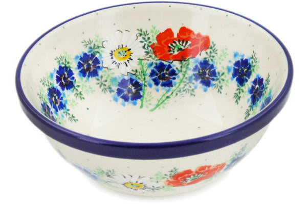 Polish Pottery Cereal Bowl July Daze