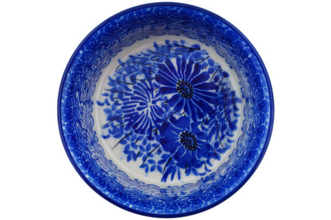 Polish Pottery Small Ramekin Bowl Dreams In Blue UNIKAT