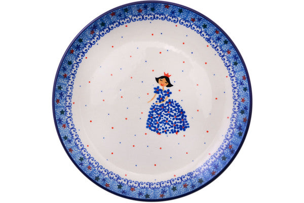 Polish Pottery Dessert Plate Princess Dreams