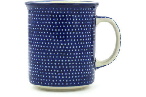Polish Pottery 10 oz Mug Starry Night UNIKAT