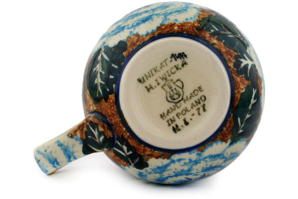 Polish Pottery 12oz Bubble Mug Bluemings UNIKAT