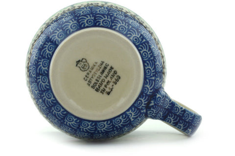 Polish Pottery 8 oz Bubble Mug Maraschino