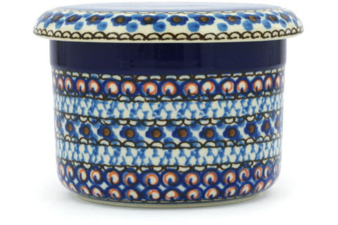 Polish Pottery bundt cake Cobalt Poppies UNIKAT – CeramikaArtystyczna