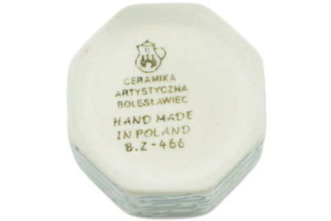 Polish Pottery Mini Pretzel Jar 3