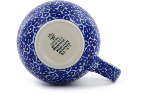 Polish Pottery 12oz Bubble Mug Blueberry Fields Forever