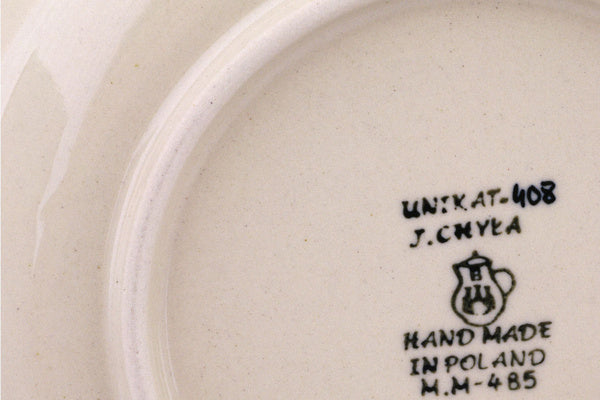 Polish Pottery 51 oz Tea or Coffee Set for Six Cobalt Poppies UNIKAT