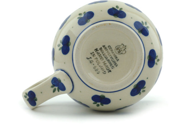 Polish Pottery 16 oz Bubble Mug Wild Blueberry