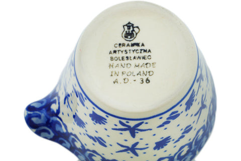 Polish Pottery 8 oz Creamer Seaside Wonder