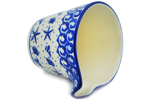 Polish Pottery 8 oz Creamer Seaside Wonder