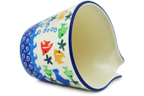 Polish Pottery 8 oz Creamer Under The Sea