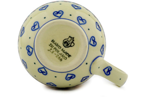 Polish Pottery 12oz Bubble Mug Pineapple Paradise